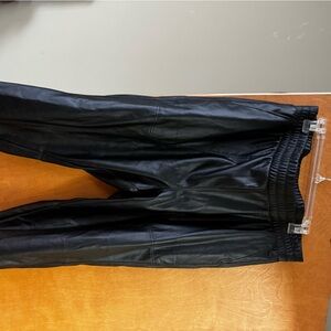 Calia faux leather joggers